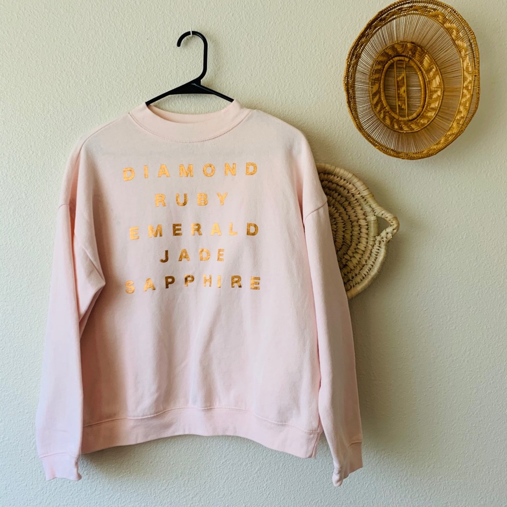 Diamonds are a girls best friend - sweater